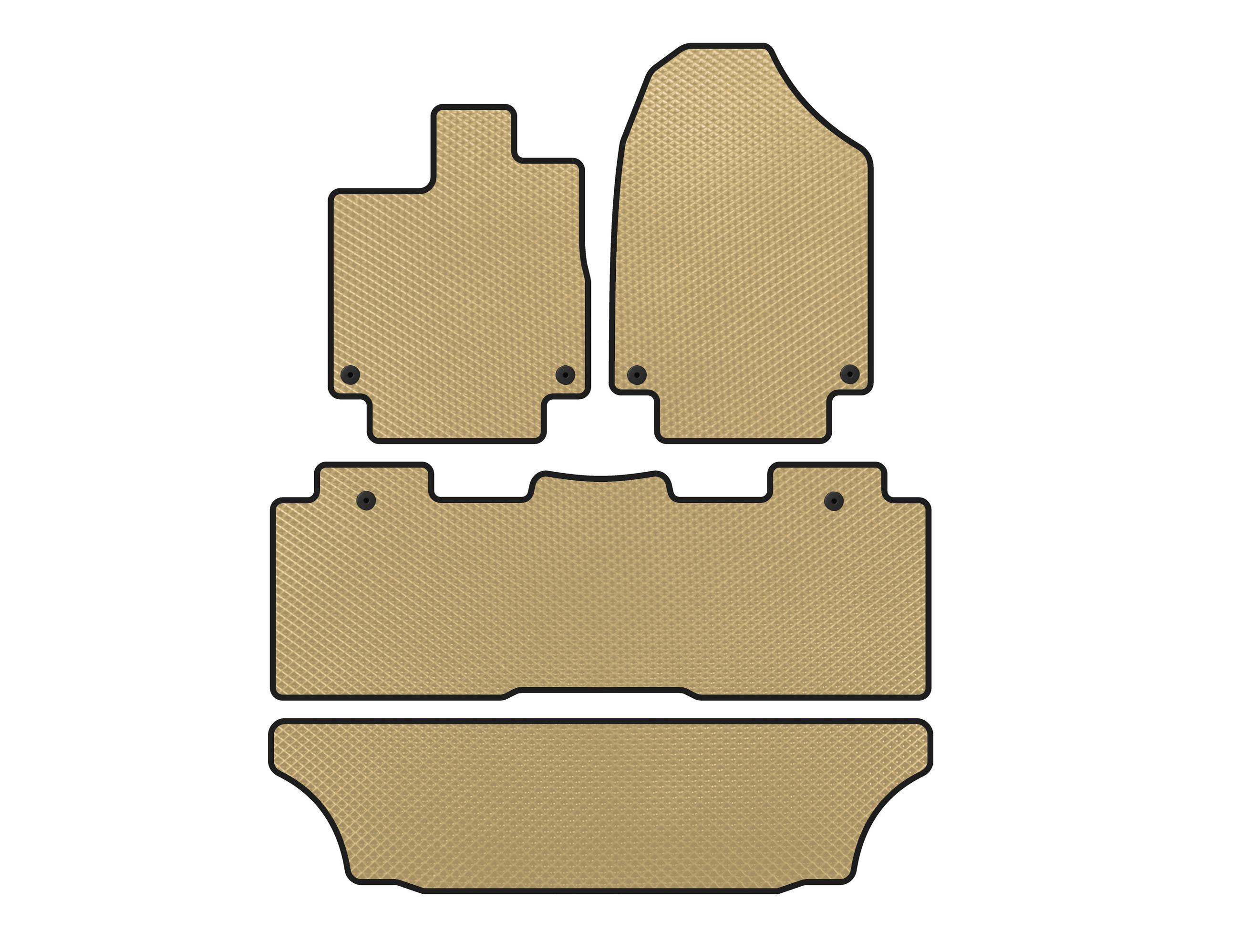 

EVA mats (3 rows, Beige) for Honda Odyssey