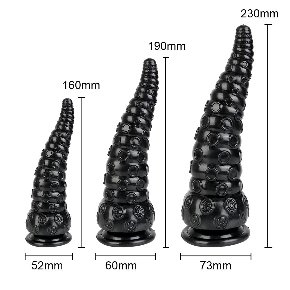 Produkt für Erwachsene Mit Saugnapf Prostata-Massagegerät Anus-Dehner Tentakel-Dildos Sexspielzeug Anus Analer Stöpsel Dildo Oktopus Po-Stöpsel Massage