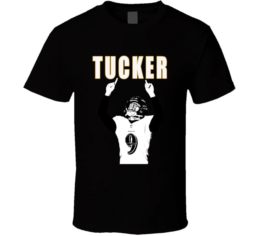 

Justin Tucker 9 Legend Football soccer Player league champion T Shirt Gift New 2XL