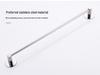 No-Drill Stainless Steel Wall-Mount Towel Bar for Bathrooms