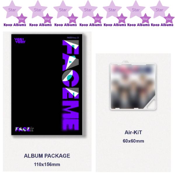 

VERIVERY - FACE ME / 3RD Mini Album (KIT Kihno VerSION) (kpop) as the picture