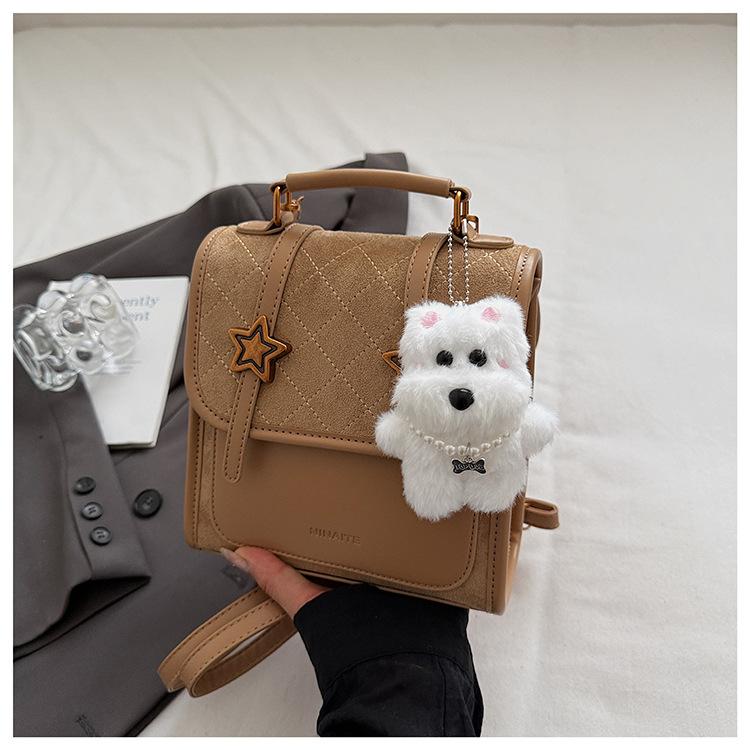 Student Backpack Women's 2025 Autumn New Outing Travel Backpack Korean Version of Class Commuter Shoulder Crossbody Bag