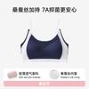 Teenage Girls Wirefree Breathable Developmental Sports Bra For Adolescent Students