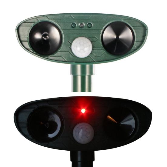 Cat Dog Ultrasonic Repellent Outdoor Solar Powered Waterproof Animal Repeller