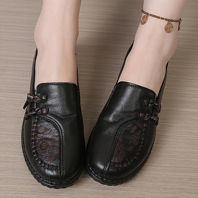 Wide Soft-Soled Comfortable Shoes for Elderly Women, Easy to Wear Casual Flats for Mothers And Grandmothers., Women Shoes, Sneakers