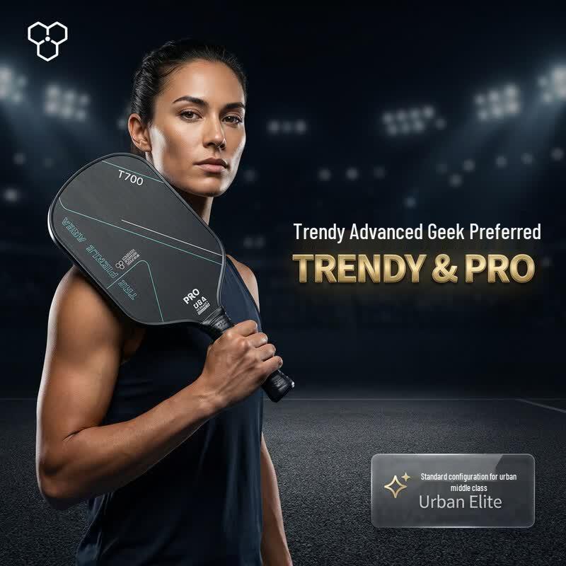 Jie Mai Professional Carbon Fiber Pickleball Paddle Set