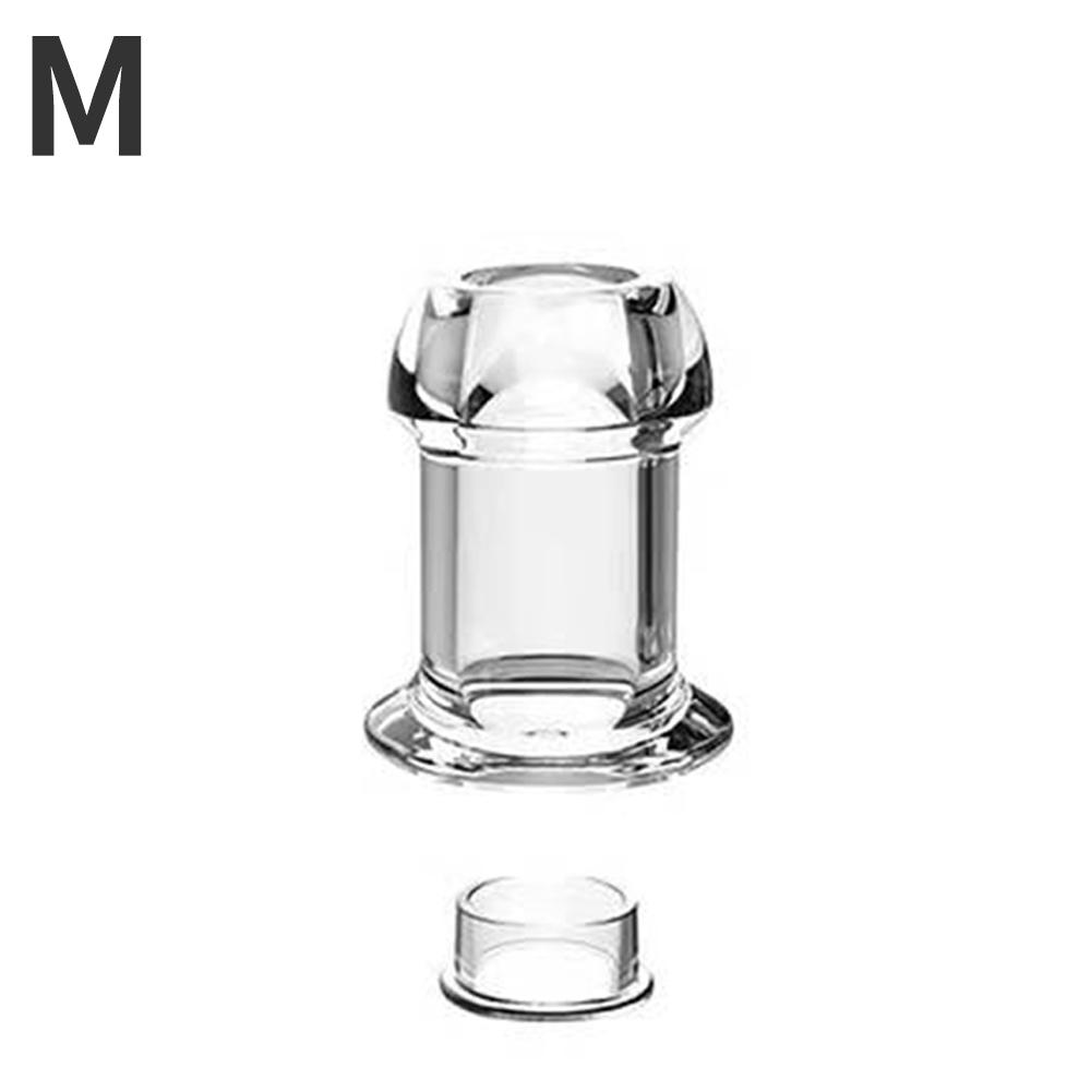 Transparent Anal Plugs Sex Shop Hollow Butt Plug Adult Products Peeping Anal Female Masturbators Erotic Sex Toys for