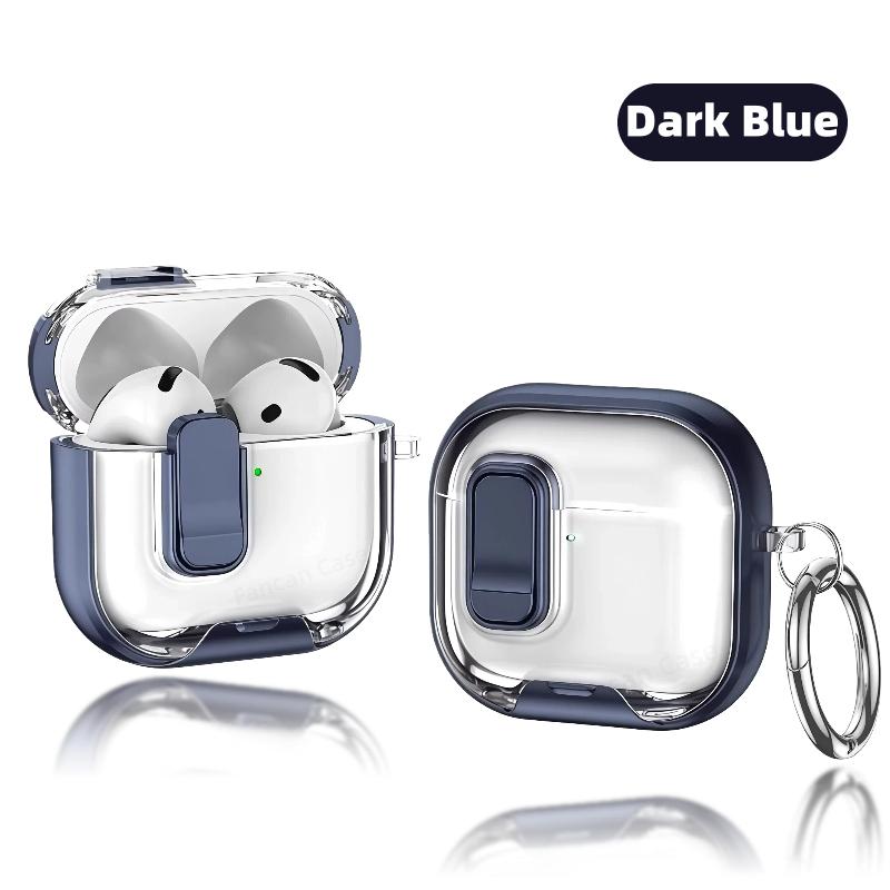 for AirPods Pro 3 Earphone Case (2026 New) with Phone Stand & Cleaner Kit Case Cover Accessories for AirPods Pro 3 with Keychain