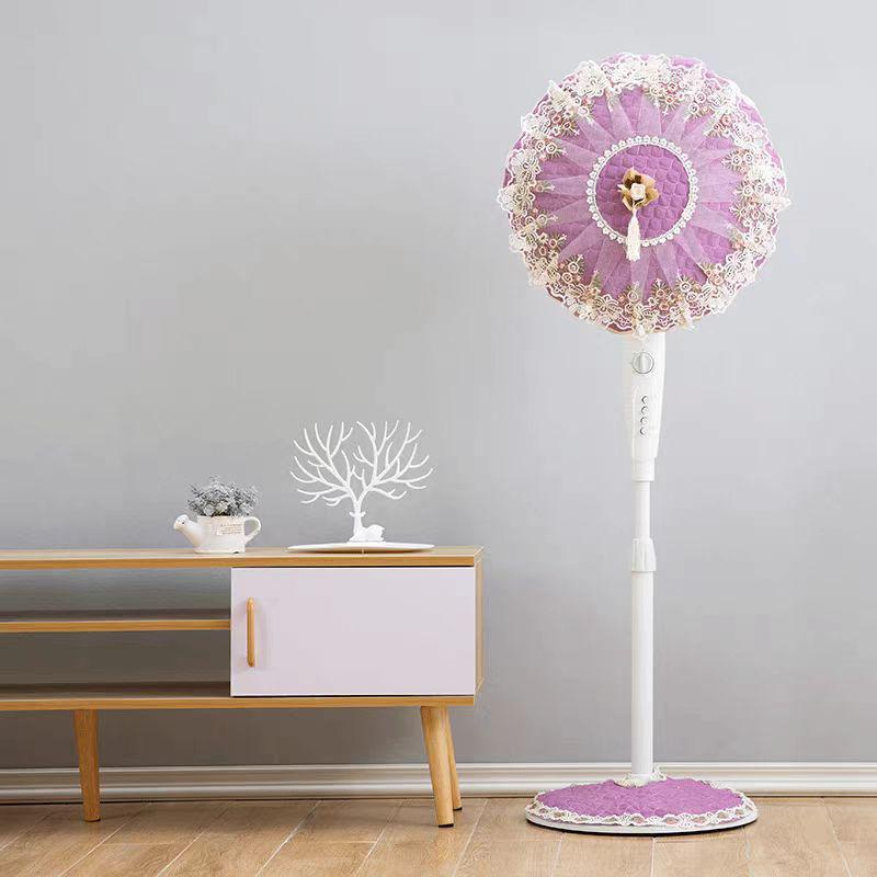 Round Desktop Electric Fan Protective Mesh Cover - Universal Fit