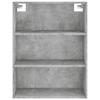 Highboard Concrete Grey 69.5 x 34 x 180 cm Particleboard