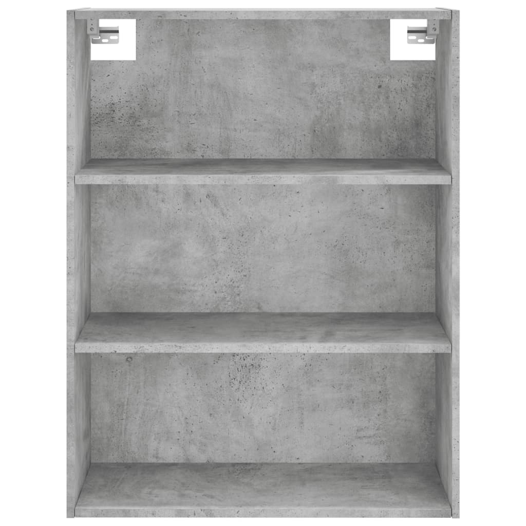 Highboard Concrete Grey 69.5 x 34 x 180 cm Particleboard