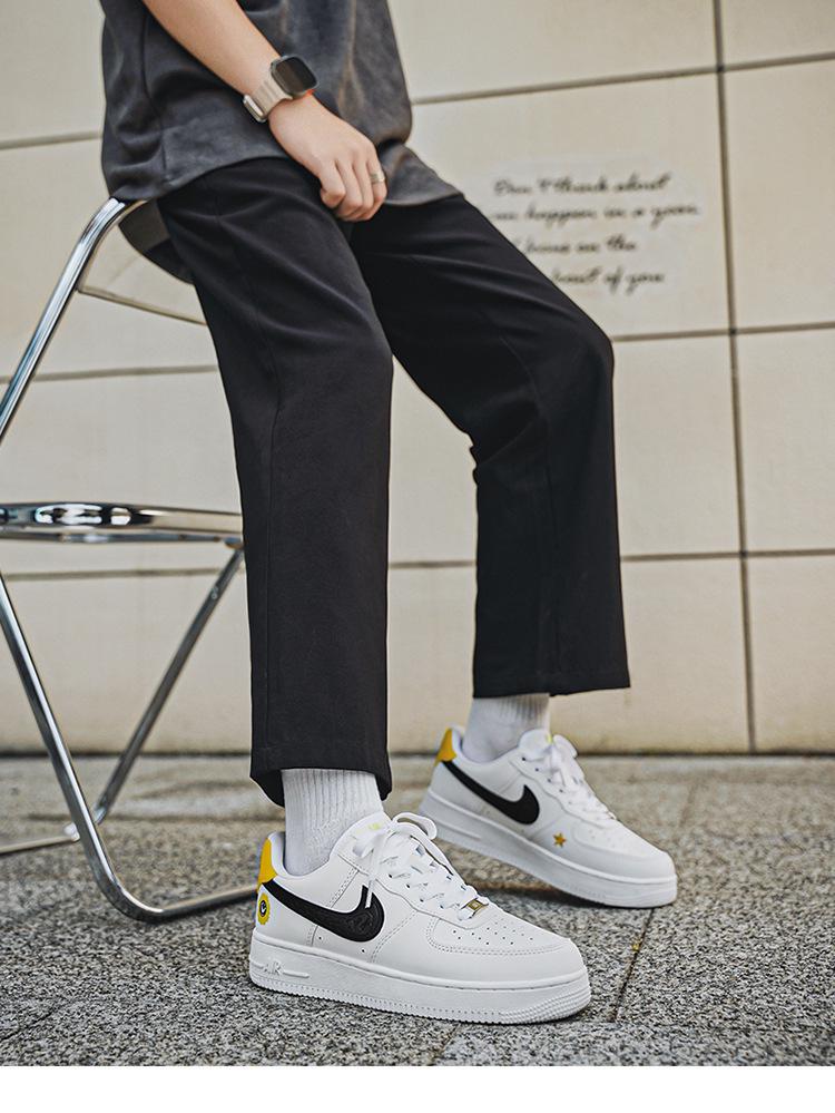 AJ Putian AF1 Air Force One Místo činu Černý bojovník Pánské nízké tenisky