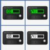 DC8-30V Electricity Meter Digital LCD Display Car Battery Charge Levels Indicator Leads Acid Lithium Voltmeter
