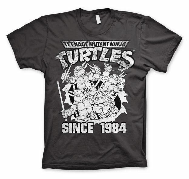 Officially Licensed TMNT - Distressed Since 1984 Men S T-Shirt S-XXL Sizes S