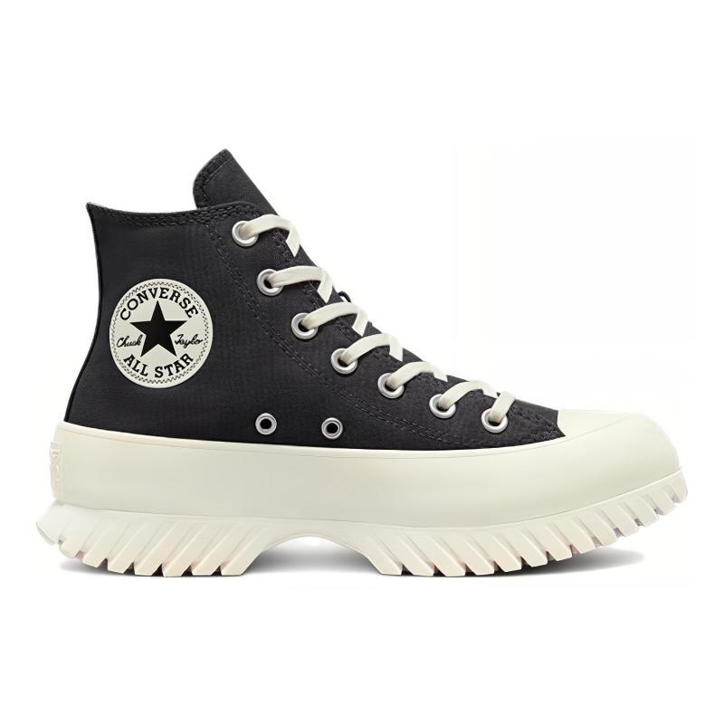 Converse Chuck Taylor All Star Lugged 2 Minimalist Casual High Top Espadrilles Unisex Black & White