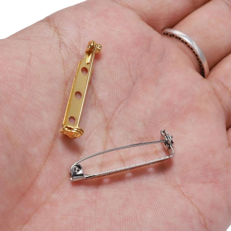 20x Brož 20/25/32mm Zapínání na zadní straně Bezpečnostní odznaky Šperkařské komponenty pro DIY řemesla