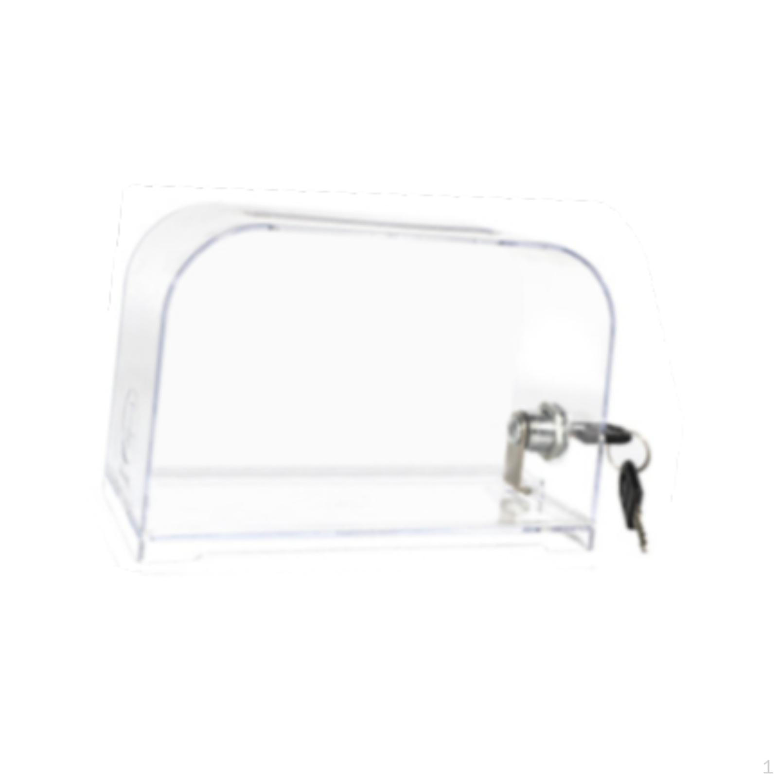 

Акриловая банка для наконечников, прозрачный контейнер для хранения для благотворительности Large