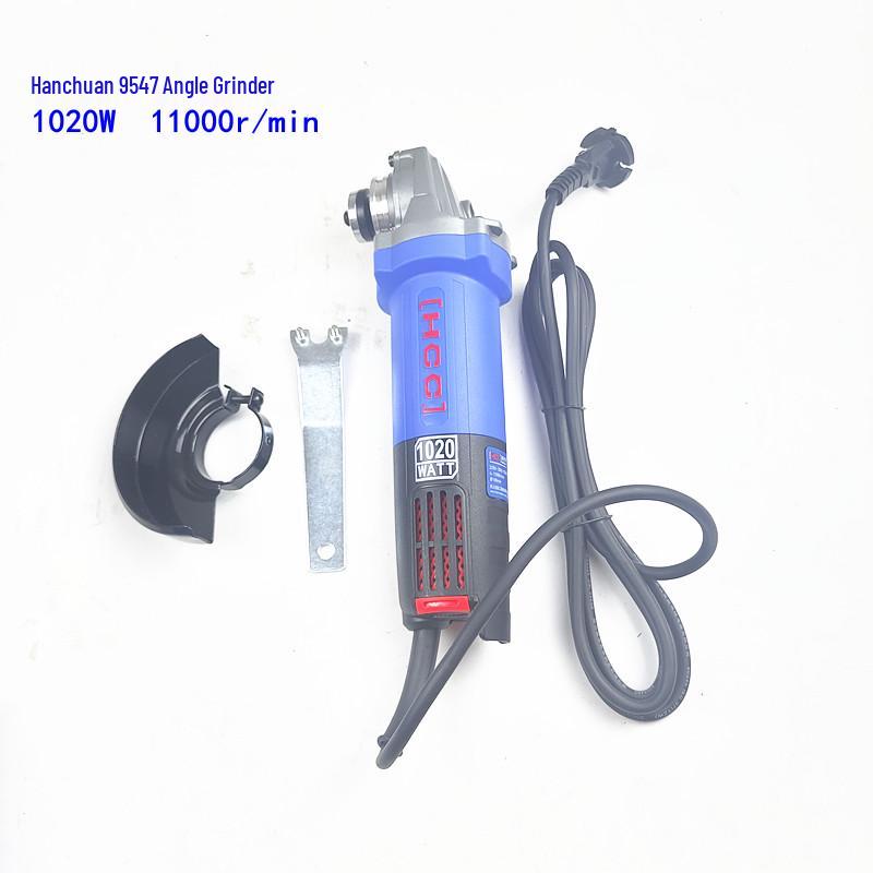 Hanchuan High Power Angle Grinder 9533/9547/9535 for Household Grinding, Cutting, Polishing, and Grooving