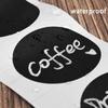 120pcs/roll Blank Label Round Chalkboard Sticker Kitchen Pantry Labels for Canning Spice Jars Reusable top sale