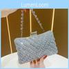 Elegante Abend-Clutch mit Strassverzierungen für formelle Anlässe