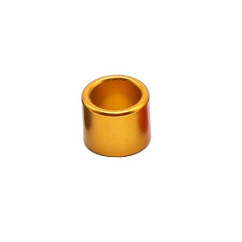 100 Pcs ID 8mm Height 9mm 6 Colors Straight Unnumbered Aluminum Pigeon Bird Foot Ring Outdoor Flight Training Competition Carry