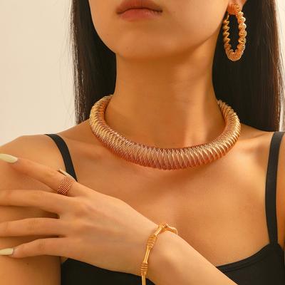A Four-Piece Jewelry Set for Women