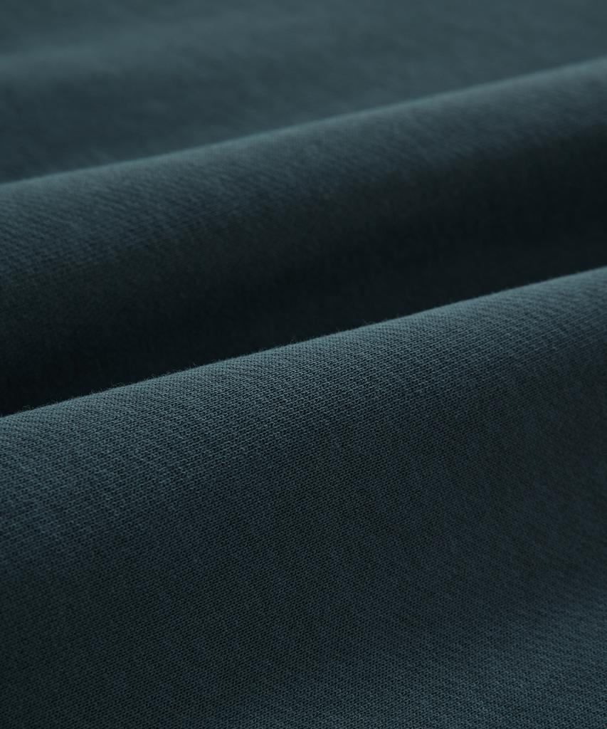 COVERNAT Collared Half-Zip Sweatshirt Dark Blue