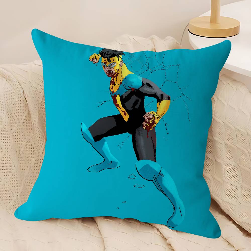 

Мультяшная наволочка с кленовым дизайном I-Invincible, счастливый декор осеннего урожая, праздничный декор, наволочка 12x12Inch