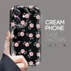 For OPPO A38 A18 A60 A58 A57s A96 Reno12 13 Realme C31 C30 Vivo V30 Y27s Y28 Y36 Y76 Wavy Edge Fresh Rose Pattern Soft Silicone Phone Case