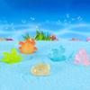 Mini Luminous Marine Animals Figurine Jellyfish Coral Octopus Shark Micro Landscape Ornament Fish Tank Aquarium Decoration