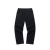 Anta Comfortable Casual Simple Versatile Mid-Rise Breathable Lace-Up Straight-Leg Knitted Sports Pants Men Bottoms Basic-Black 952528302-5