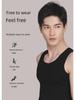 Men's Seamless Slim Fit Ribbed Combed Cotton Tank Top