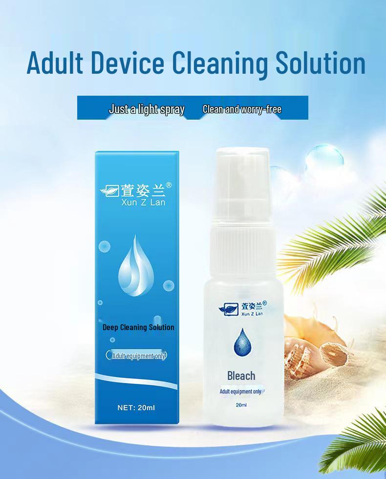 Adult Toy Gift Set: Lubricant, Cleaning Solution, Silicone Oil, Applicator Wipes, Magnetic Charging Cable