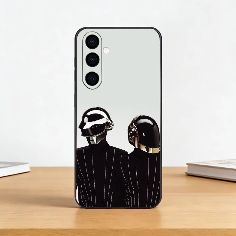 Daft Punk Electronic Phone Case For Samsung Galaxy A73,A72,A71,A70,A53,A52,A51,Others Soft Black Cover