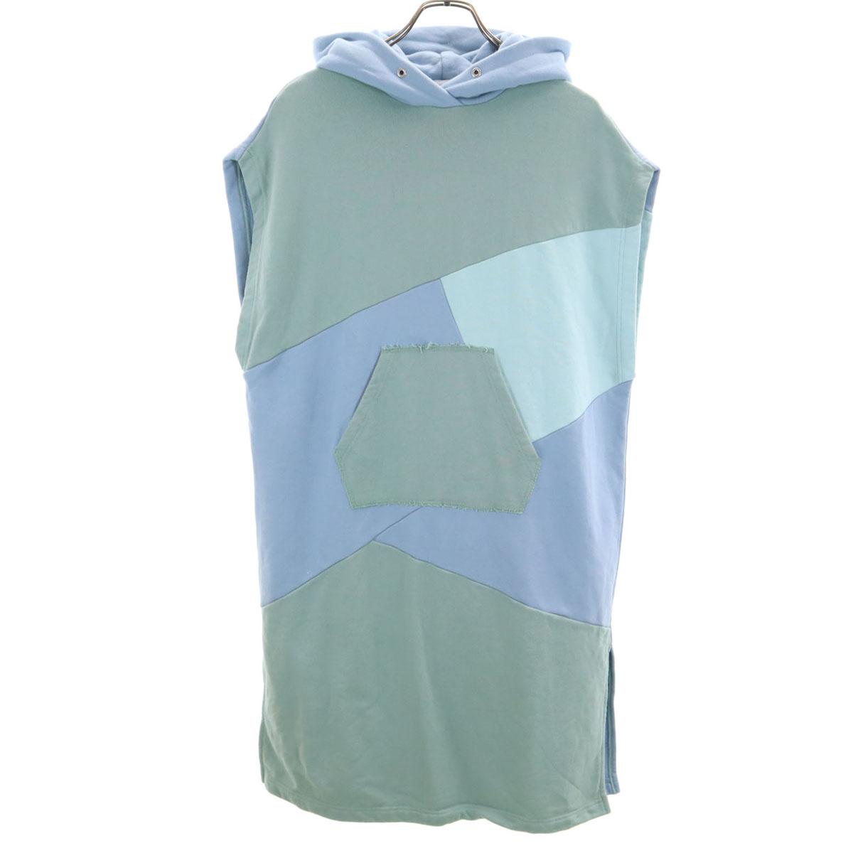 

SUMMERME French sleeve sweat one piece 38 Khaki Hoody Women Used