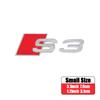 For Audi Sline TT RS Quattro A3 A4 A5 A6 A6L S Q3 Q4 Q5 Q6 Q7 3D ABS Car Trunk S3 S4 S5 S6 S7 S8 Sticker Badge Auto Accessories