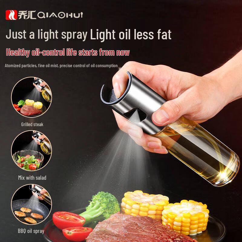 Stainless Steel Oil Spray Bottle
