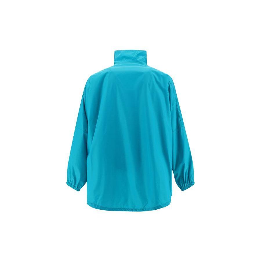 Balenciaga Logo Printed High Neck Jacket 725302TNO194600