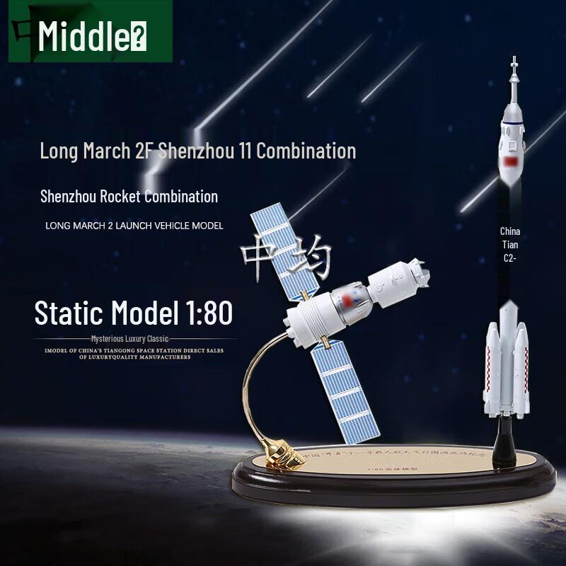 Shenzhou-11 Long March 2 Rocket Model