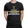 Kawaii LIFE'S TOO SHORT FOR Amateur Ham Radio T Shirt Unisex Cotton Short Sleeve  O-neck Summer Top Tee