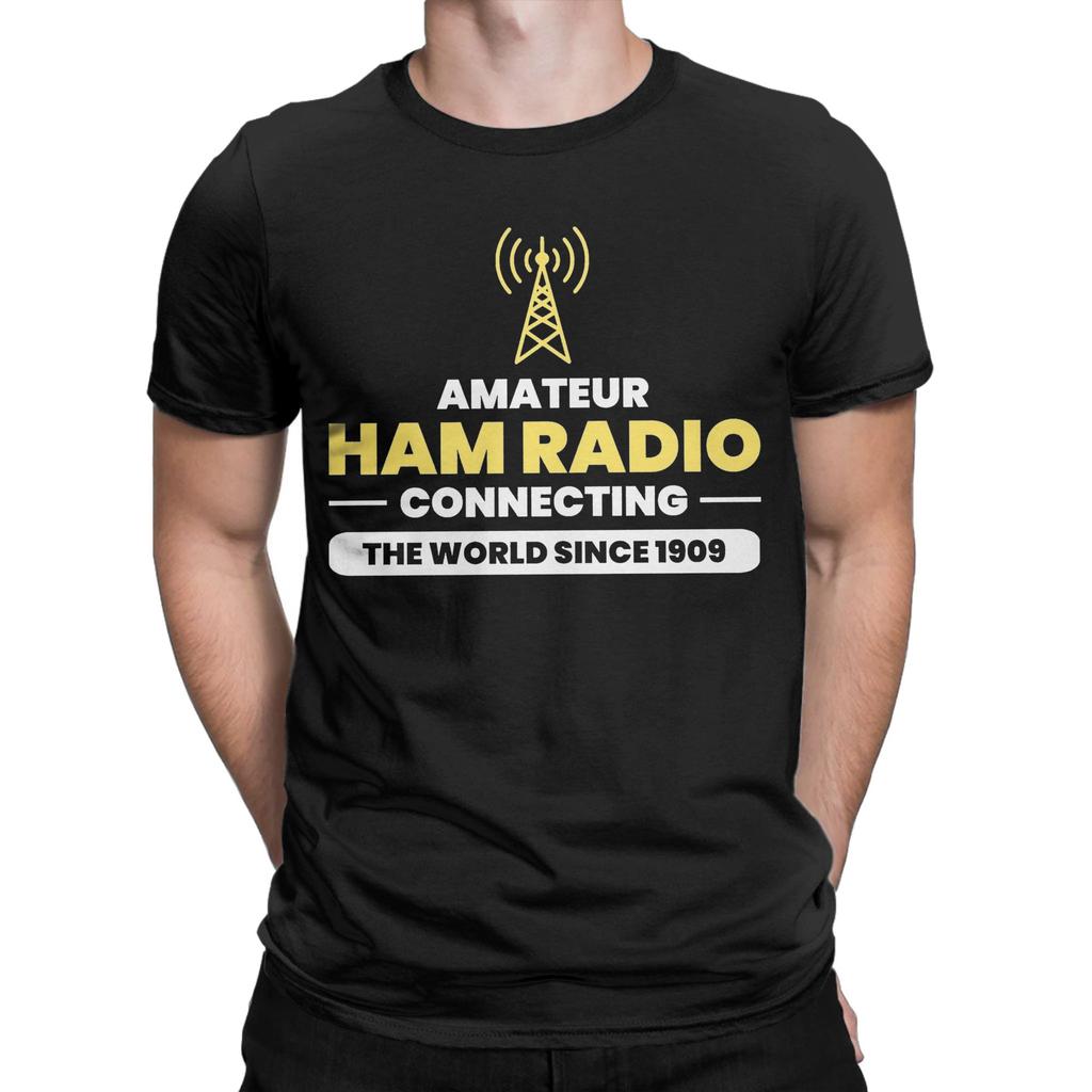 Kawaii LIFE'S TOO SHORT FOR Amateur Ham Radio T Shirt Unisex Cotton Short Sleeve O-neck Summer Top Tee