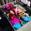 Large Mouse Pad Kawaii Computer Mousepads One Piece Tony Tony Chopper Anime Mousepad Antifray Game Keyboard Pad Rubber Mausepad