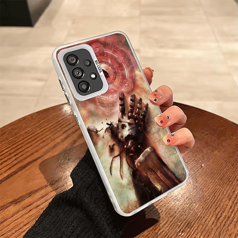 F-ullmetal A-Alchemist Anime Shockproof Phone Case for Samsung A17 A16 A15 A14 A37 A57 A36 A56 A26 A35 A55 A25 A34 A54 A24 A13 A