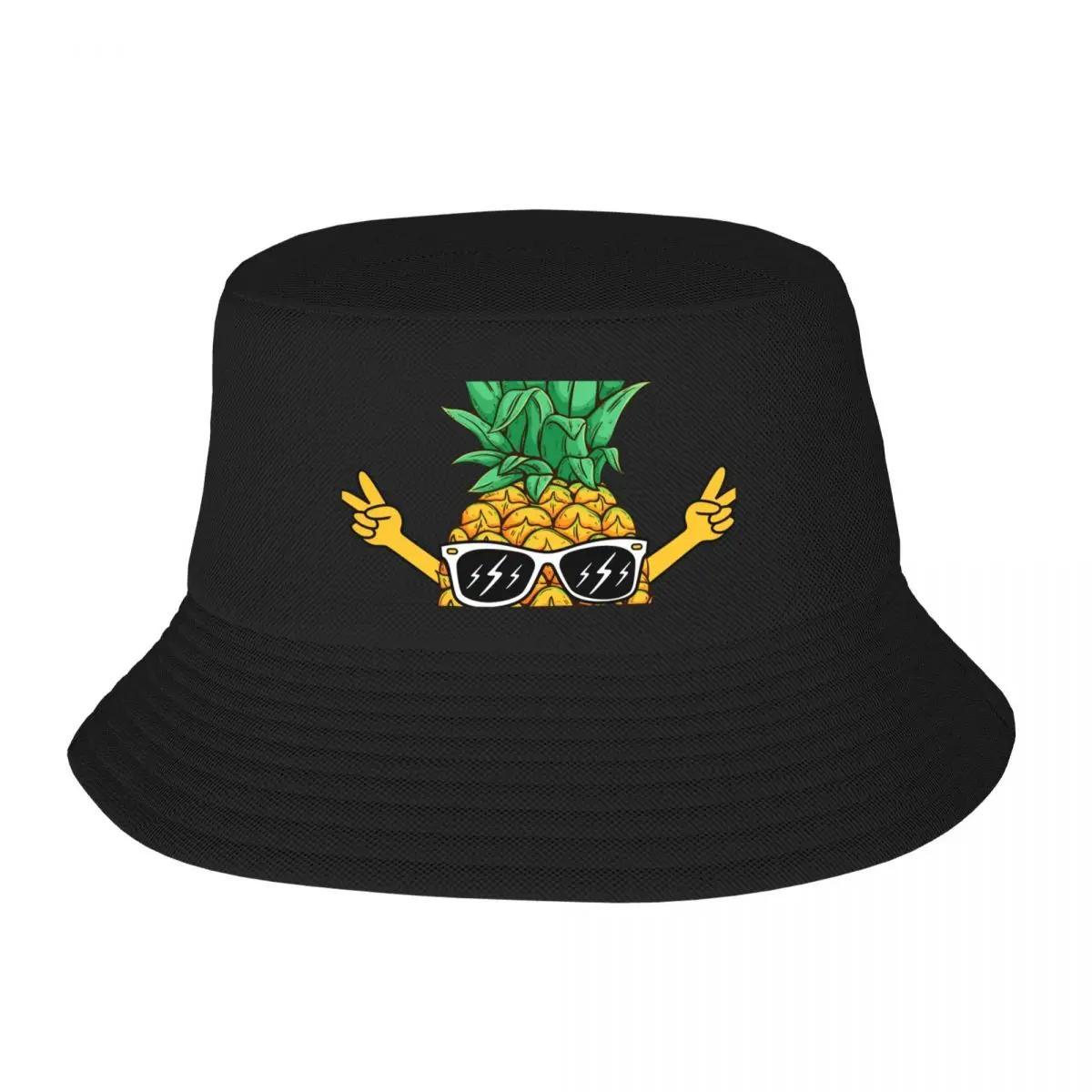 New Pineapple Victory Bucket Hat Hat Baseball Cap Anime Hat Unisex Elegant Womens Hats Unisexs