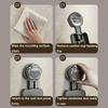 2Pcs Punch-Free Blow Dryer Hanger Wall Mounted Air Blower Storage Bracket  for Home