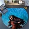Madara Uchiha,Round Area Rug,Carpet Rug for Living Room Bedroom Sofa Playroom Decor,Non-slip Floor Mat
