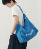 Arrayed Essential Canvas Shopper Bag [Blue]