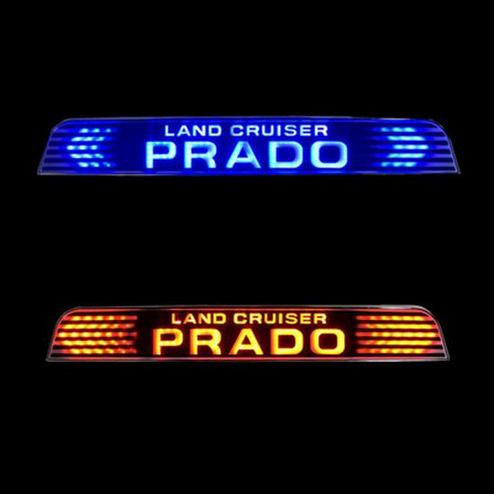LED Bumper and License Plate Lights for Toyota Prado (10-20 models) - Spare Tire Cover Bright Strip Letter Stickers