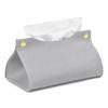Storage Bag Style Dustproof PU Leather Tissue Box