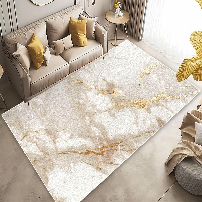 

Modern Luxury Marble Carpet Hallway Entrance Doormat Table Decor Accessories Cloakroom Casual Rugs Machine Wash Lounge MATS 60*90cm
